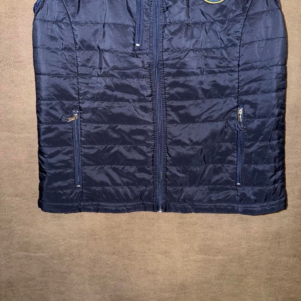 Milwaukee Brewers Navy blue puffer vest with quilted design - Picture 3 of 8